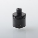Four One Five 415 RDA Kaze Style RDL / MTL RDA Rebuildable Atomizer - Black, BF Pin, Air Pin 0.9mm x 2, 1.0mm x 2, 1.0mm, 1.4mm