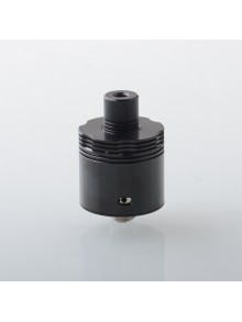 Four One Five 415 RDA Kaze Style RDL / MTL RDA Rebuildable Atomizer - Black, BF Pin, Air Pin 0.9mm x 2, 1.0mm x 2, 1.0mm, 1.4mm