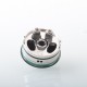 Four One Five 415 RDA Kaze Style RDL / MTL RDA Rebuildable Atomizer - Black, BF Pin, Air Pin 0.9mm x 2, 1.0mm x 2, 1.0mm, 1.4mm