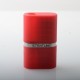 5AVape Stratum Balance2 Balance 2 Style VW Box Mod - Grid Red, 1~60W, 1 x 18650, Evolv DNA60 Chipset