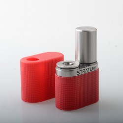 5AVape Stratum Balance2 Balance 2 Style VW Box Mod - Grid Red, 1~60W, 1 x 18650, Evolv DNA60 Chipset