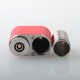 5AVape Stratum Balance2 Balance 2 Style VW Box Mod - Grid Red, 1~60W, 1 x 18650, Evolv DNA60 Chipset