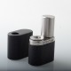 5AVape Stratum Balance2 Balance 2 Style VW Box Mod - Grid Black, 1~60W, 1 x 18650, Evolv DNA60 Chipset