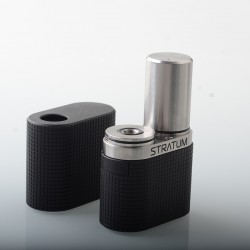 5AVape Stratum Balance2 Balance 2 Style VW Box Mod - Grid Black, 1~60W, 1 x 18650, Evolv DNA60 Chipset