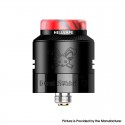 [Ships from Bonded Warehouse] Authentic Hellvape Dead Rabbit 4 RDA Atomizer - Matte Full Black, BF Pin, 24mm Diameter