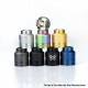 [Ships from Bonded Warehouse] Authentic Hellvape Dead Rabbit 4 RDA Atomizer - Silver, BF Pin, 24mm Diameter