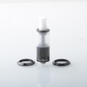 YFTK Dvarw 16 FL Style RTA Atomizer Full Kit - Black, 3ml, 3 x 0.8mm, 0.8mm, 1.0mm, 2 x 0.8mm, 2 x 1.0mm, 2 x 1.2mm, 16mm Dia