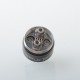 YFTK Dvarw 16 FL Style RTA Atomizer Full Kit - Black, 3ml, 3 x 0.8mm, 0.8mm, 1.0mm, 2 x 0.8mm, 2 x 1.0mm, 2 x 1.2mm, 16mm Dia