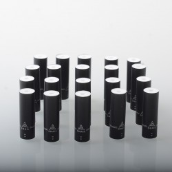 YFTK Snail Disposable 510 Drip Tip - Long Black, Cotton, 28mm (20 PCS)