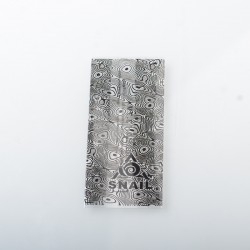 YFTK 18650 Universal Battery Wrapper Skin Sticker - Silver Texture (1 PC)