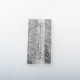 YFTK 18650 Universal Battery Wrapper Skin Sticker - Silver Texture (1 PC)