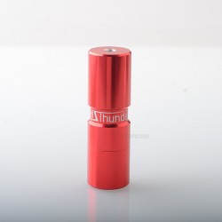 El Thunder Style Hybrid Mechanical Mod - Red, Aircraft Aluminum, 1 x 18650