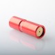 El Thunder Style Hybrid Mechanical Mod - Red, Aircraft Aluminum, 1 x 18650