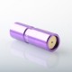 El Thunder Style Hybrid Mechanical Mod - Purple, Aircraft Aluminum, 1 x 18650