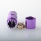 El Thunder Style Hybrid Mechanical Mod - Purple, Aircraft Aluminum, 1 x 18650