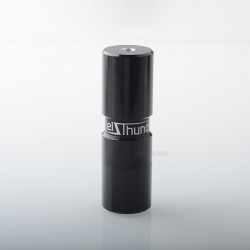 El Thunder Style Hybrid Mechanical Mod - Black, Aircraft Aluminum, 1 x 18650