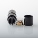 El Thunder Style Hybrid Mechanical Mod - Black, Aircraft Aluminum, 1 x 18650