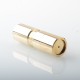 El Thunder Style Hybrid Mechanical Mod - Brass, Brass, 1 x 18650