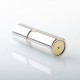 El Thunder Style Hybrid Mechanical Mod - Silver, Stainless Steel, 1 x 18650