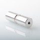 El Thunder Style Hybrid Mechanical Mod - Silver, Stainless Steel, 1 x 18650