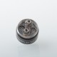 Dvarw 16 CL Style RTA Atomizer - Black, 3ml, 3 x 0.8mm, 0.8mm, 1.0mm, 2 x 0.8mm, 2 x 1.0mm, 2 x 1.2mm, 16mm Diameter