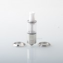 Dvarw 16 CL Style RTA Atomizer - Silver, 3ml, 3 x 0.8mm, 0.8mm, 1.0mm, 2 x 0.8mm, 2 x 1.0mm, 2 x 1.2mm, 16mm Diameter