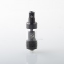 Kayfun Mini V3 Style RTA Rebuildable Tank Atomizer - Black, Stainless Steel + Glass, 2ml, 19mm Diameter