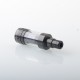 Kayfun Mini V3 Style RTA Rebuildable Tank Atomizer - Black, Stainless Steel + Glass, 2ml, 19mm Diameter