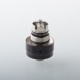 Kayfun Mini V3 Style RTA Rebuildable Tank Atomizer - Black, Stainless Steel + Glass, 2ml, 19mm Diameter