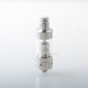 Kayfun Mini V3 Style RTA Rebuildable Tank Atomizer - Silver, Stainless Steel + Glass, 2ml, 19mm Diameter