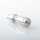 Kayfun Mini V3 Style RTA Rebuildable Tank Atomizer - Silver, Stainless Steel + Glass, 2ml, 19mm Diameter