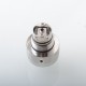 Kayfun Mini V3 Style RTA Rebuildable Tank Atomizer - Silver, Stainless Steel + Glass, 2ml, 19mm Diameter