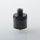 Four One Five 415 Kaze Style RDL / MTL RDA Rebuildable Atomizer - Black, BF Pin, Air Pin 0.9mm x 2, 1.0mm x 2, 1.0mm, 1.4mm