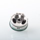 Four One Five 415 Kaze Style RDL / MTL RDA Rebuildable Atomizer - Black, BF Pin, Air Pin 0.9mm x 2, 1.0mm x 2, 1.0mm, 1.4mm