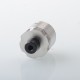 Four One Five 415 Kaze Style RDL / MTL RDA Rebuildable Atomizer - Silver, BF Pin, Air Pin 0.9mm x 2, 1.0mm x 2, 1.0mm, 1.4mm