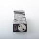 Rekavape Harpy Coffin Style DNA60C 60W Boro Mod - Silver Black, 1~60W, 1 x 18650, Compatible with Boro Tank, Evolv DNA60C Chip