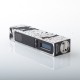 Rekavape Harpy Coffin Style DNA60C 60W Boro Mod - Silver Black, 1~60W, 1 x 18650, Compatible with Boro Tank, Evolv DNA60C Chip