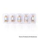 [Ships from Bonded Warehouse] Authentic GeekVape B Coil Boost Version for Obelisk 65 Kit, H45 Classic Kit - B 0.4ohm (3 PCS)