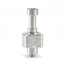SXK BY-KA Style RBA Bridge for Billet / BB / Boro Box Mod - Silver, 316 Stainless Steel, 1.0, 1.2, 1.4, 1.7, 2.5, 3.0mm