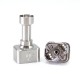 SXK BY-KA Style RBA Bridge for Billet / BB / Boro Box Mod - Silver, 316 Stainless Steel, 1.0, 1.2, 1.4, 1.7, 2.5, 3.0mm