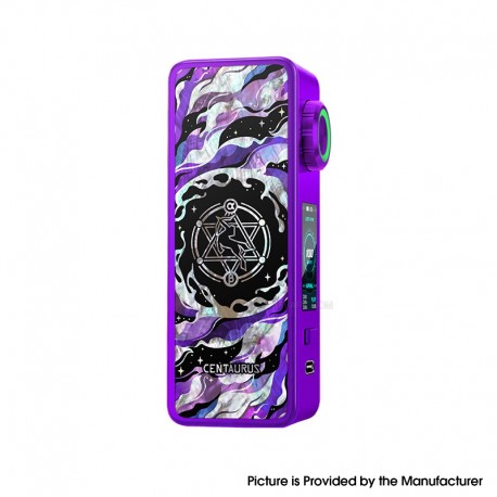[Ships from Bonded Warehouse] Authentic Lost Vape Centaurus M100 Box Mod - Moonlight Violet, VW 5~100W, 1 x 18650