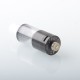 YFTK Dvarw 16 FL Style RTA Atomizer Full Kit - Black, 3ml, 3 x 0.8mm, 0.8mm, 1.0mm, 2 x 0.8mm, 2 x 1.0mm, 2 x 1.2mm, 16mm Dia
