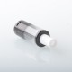YFTK Dvarw 16 FL Style RTA Atomizer Full Kit - Black, 3ml, 3 x 0.8mm, 0.8mm, 1.0mm, 2 x 0.8mm, 2 x 1.0mm, 2 x 1.2mm, 16mm Dia