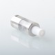 YFTK Dvarw 16 FL Style RTA Atomizer Full Kit - Silver, 3ml, 3 x 0.8mm, 0.8mm, 1.0mm, 2 x 0.8mm, 2 x 1.0mm, 2 x 1.2mm, 16mm Dia