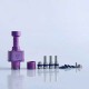 Rekavape BY-KA Style RBA Bridge Full Set for Billet / BB / Boro Box Mod - Purple, Titanium Alloy, 1.0, 1.2, 1.4, 1.7, 3.0mm