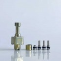 Rekavape BY-KA Style RBA Bridge Full Set for Billet / BB / Boro Box Mod - Gold, Titanium Alloy, 1.0, 1.2, 1.4, 1.7, 3.0mm