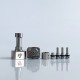 Rekavape BY-KA Style RBA Bridge Full Set for Billet / BB / Boro Box Mod - Silver, Titanium Alloy, 1.0, 1.2, 1.4, 1.7, 3.0mm