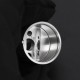 YFTK AFC Kit V2 for Flash e-Vapor V4.5S+ / V4.5 Style RTA - Silver, 1 x DL Ring + 1 x MTL Ring + 1 x Intake Cover