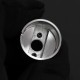 YFTK AFC Kit V2 for Flash e-Vapor V4.5S+ / V4.5 Style RTA - Silver, 1 x DL Ring + 1 x MTL Ring + 1 x Intake Cover