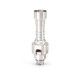 SXK Kontrl MKRII Style RBA Tank Full Kit for Boro / Billet / DotAIO V1 / V2 - Silver, 1.2, 1.5, 2.0, 2.5, 3.0, 3.5, 4.0mm